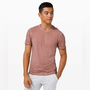 Lululemon 5 Year Basic Tee - Red Dust Sun Wash - Large